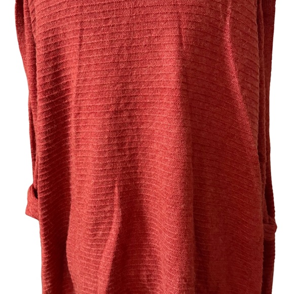 Poof!‎ Women's Rust Open-Front Cardigan - Picture 4 of 4